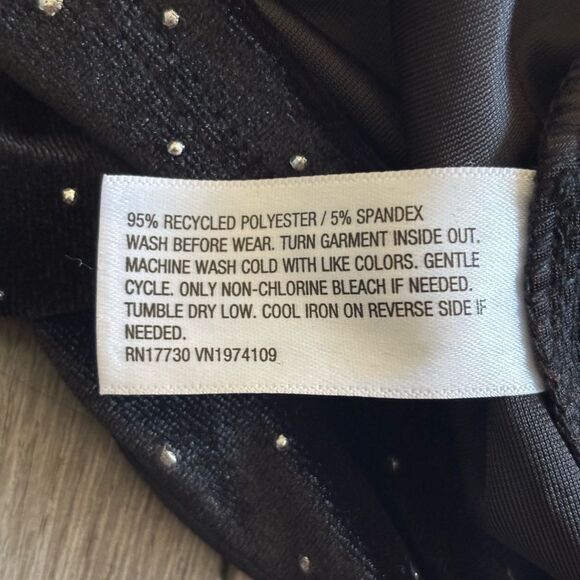 Art class girls Black Velvet Polka Dot Skirt - Picture 4 of 4